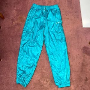 Lightweight teal adidas joggers size medium